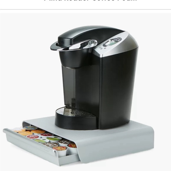 Great shelf, enclosed hold coffee storage and other types of pods as well - Picture 5 of 6